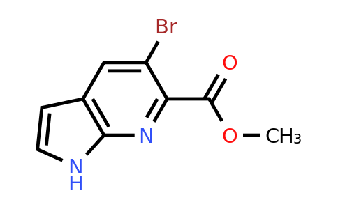 1408074-64-5 | Methyl 5-bromo-7-azaindole-6-carboxylate