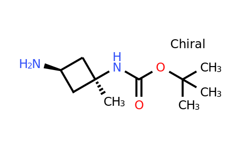 1408076-04-9 | cis-(3-Amino-1-methyl-cyclobutyl)carbamic acid tert-butyl este