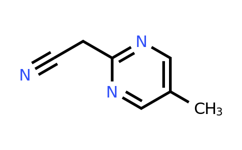1408196-51-9 | 2-(5-Methylpyrimidin-2-yl)acetonitrile