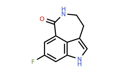 1408282-26-7 | 8-Fluoro-1,3,4,5-tetrahydro-6H-pyrrolo[4,3,2-ef][2]benzazepin-6-one