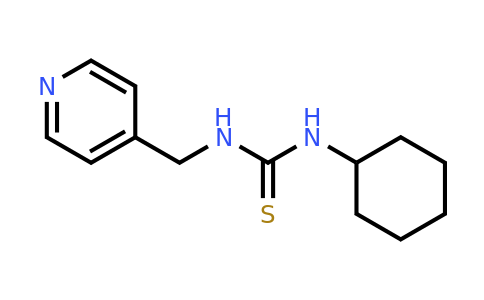 140934-80-1 | 1-Cyclohexyl-3-(pyridin-4-ylmethyl)thiourea