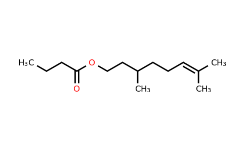 3,7-Dimethyloct-6-en-1-yl butanoate