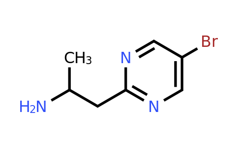 1410165-72-8 | 1-(5-Bromopyrimidin-2-yl)propan-2-amine