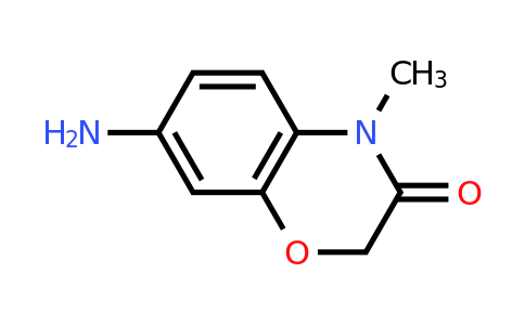 141068-81-7 | 7-Amino-4-methyl-2h-1,4-benzoxazin-3(4h)-one