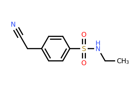 1410714-09-8 | 4-(Cyanomethyl)-n-ethylbenzenesulfonamide