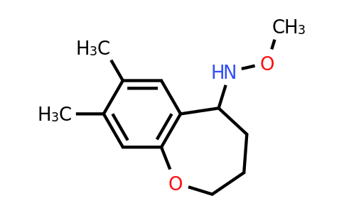 1410793-09-7 | 2,3,4,5-Tetrahydro-N-methoxy-7,8-dimethyl-1-benzoxepin-5-amine