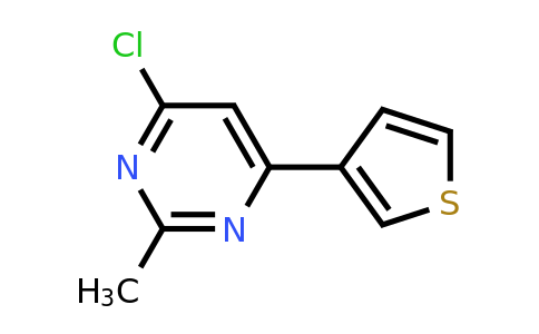 1412958-70-3 | 4-Chloro-2-methyl-6-(thiophen-3-yl)pyrimidine
