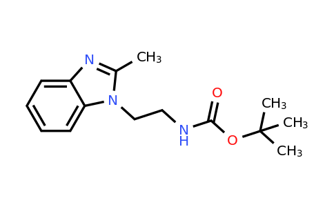 1414029-35-8 | 1-(2-Boc-Aminoethyl)-2-methyl-1H-benzimidazole