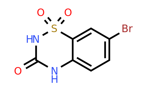 14141-71-0 | 7-Bromo-2H-benzo[e][1,2,4]thiadiazin-3(4H)-one 1,1-dioxide