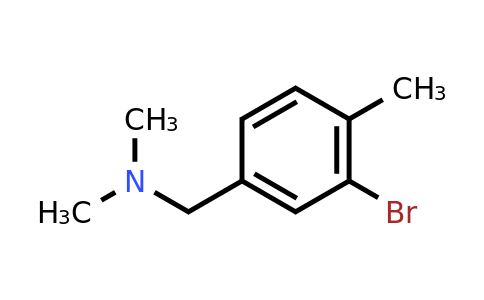 1414870-57-7 | Dimethyl[(3-Bromo-4-methylphenyl)methyl]amine