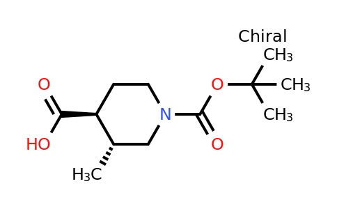 1414958-09-0 | rel-(3R,4S)-1-(tert-Butoxycarbonyl)-3-methylpiperidine-4-carboxylic acid