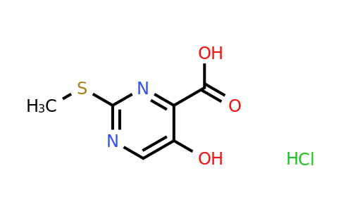 1414959-05-9 | 5-Hydroxy-2-methylsulfanyl-pyrimidine-4-carboxylic acid hydrochloride