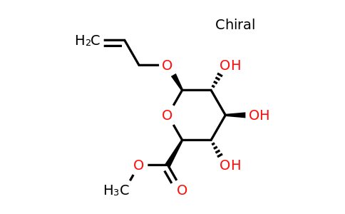 Methyl (2S,3S,4S,5R,6R)-6-(allyloxy)-3,4,5-trihydroxytetrahydro-2H-pyran-2-carboxylate