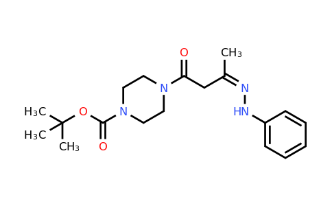1415220-05-1 | tert-Butyl 4-(3-(2-phenylhydrazono)butanoyl)piperazine-1-carboxylate