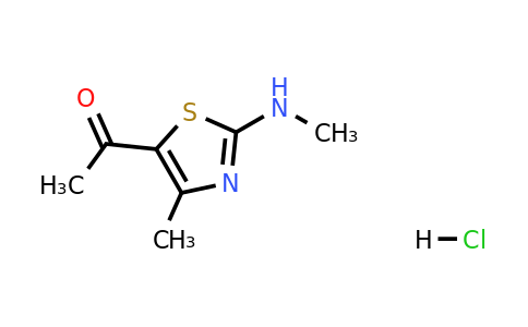 1415233-76-9 | 1-(4-Methyl-2-(methylamino)thiazol-5-yl)ethan-1-one hydrochloride