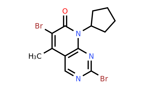 1415560-29-0 | 2,6-Dibromo-8-cyclopentyl-5-methylpyrido[2,3-d]pyrimidin-7(8H)-one