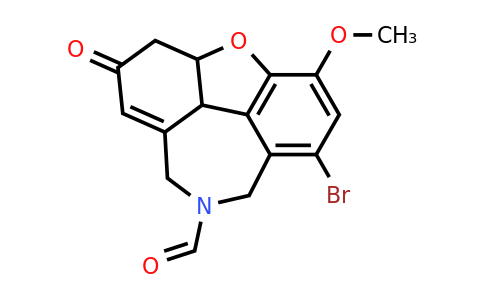 1415560-73-4 | 7-Bromo-5-methoxy-2-oxo-3,3a,8,10-tetrahydro-2H-4-oxa-9-azacyclohepta[def]fluorene-9(3a1H)-carbaldehyde