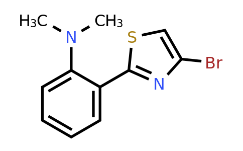1415562-86-5 | 2-(4-Bromothiazol-2-yl)-N,N-dimethylaniline