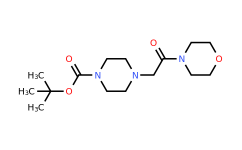 tert-Butyl 4-(2-morpholino-2-oxoethyl)piperazine-1-carboxylate