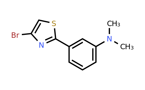 1415564-87-2 | 3-(4-Bromothiazol-2-yl)-N,N-dimethylaniline