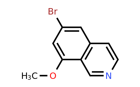 1415564-97-4 | 6-Bromo-8-methoxyisoquinoline