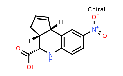 1415811-49-2 | (3ar,4s,9bS)-8-nitro-3a,4,5,9b-tetrahydro-3H-cyclopenta[c]quinoline-4-carboxylic acid