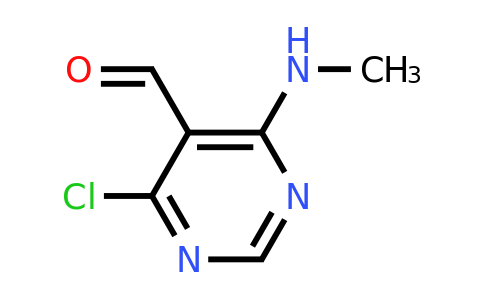 14160-94-2 | 4-Chloro-6-(methylamino)pyrimidine-5-carbaldehyde