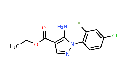 1416339-26-8 | Ethyl 5-amino-1-(4-chloro-2-fluorophenyl)-1H-pyrazole-4-carboxylate