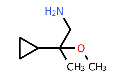 1416352-04-9 | 2-Cyclopropyl-2-methoxypropan-1-amine