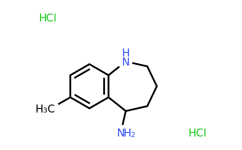 1416354-44-3 | 7-Methyl-2,3,4,5-tetrahydro-1H-benzo[b]azepin-5-amine dihydrochloride