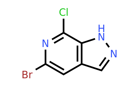 1416374-15-6 | 5-Bromo-7-chloro-1H-pyrazolo[3,4-c]pyridine