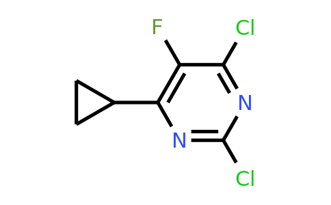 1416438-39-5 | 2,4-Dichloro-6-cyclopropyl-5-fluoropyrimidine