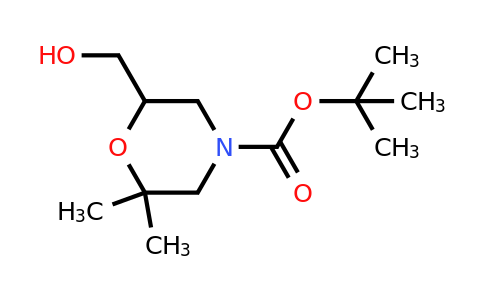 1416439-68-3 | tert-Butyl 6-(hydroxymethyl)-2,2-dimethylmorpholine-4-carboxylate