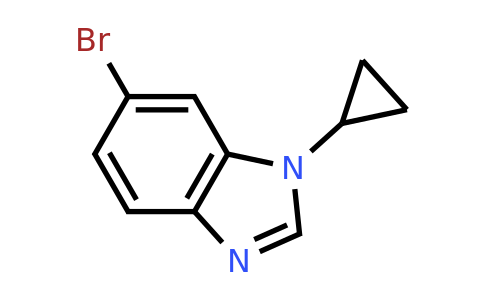 1416713-53-5 | 6-Bromo-1-cyclopropyl-1H-benzo[d]imidazole