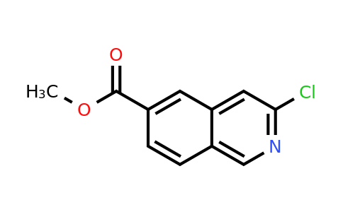 1416713-88-6 | Methyl 3-chloroisoquinoline-6-carboxylate
