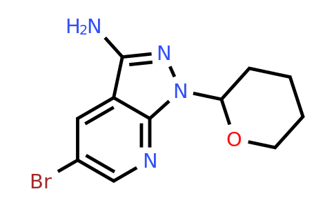 1416714-23-2 | 5-Bromo-1-(tetrahydro-2H-pyran-2-yl)-1H-pyrazolo[3,4-b]pyridin-3-amine