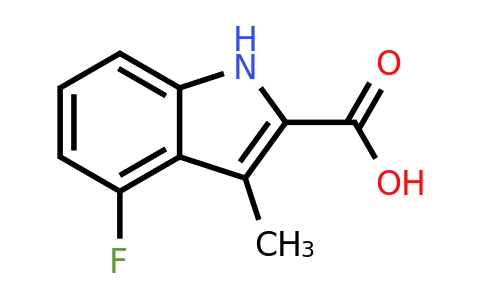 1417357-90-4 | 4-fluoro-3-methyl-1H-indole-2-carboxylic acid