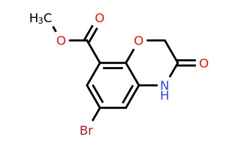 141761-85-5 | Methyl 6-bromo-3-oxo-3,4-dihydro-2H-benzo[b][1,4]oxazine-8-carboxylate