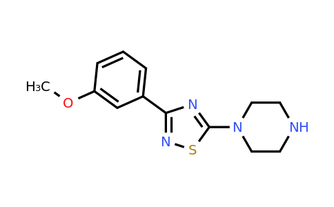 1417825-11-6 | 1-[3-(3-Methoxyphenyl)-1,2,4-thiadiazol-5-yl]piperazine