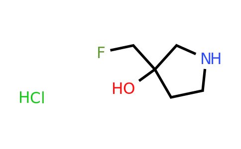 1419101-39-5 | 3-(Fluoromethyl)pyrrolidin-3-ol hydrochloride