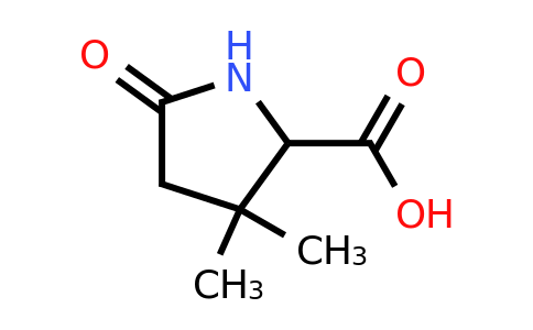 141978-97-4 | 3,3-Dimethyl-5-oxopyrrolidine-2-carboxylic acid