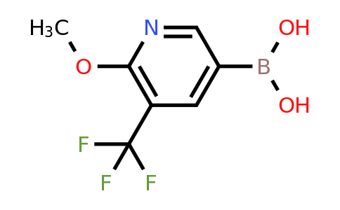 1420830-61-0 | (6-Methoxy-5-(trifluoromethyl)pyridin-3-yl)boronic acid