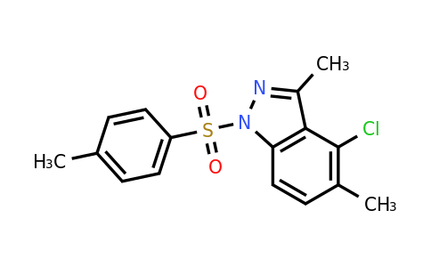 1421252-92-7 | 4-Chloro-3,5-dimethyl-1-tosyl-1H-indazole