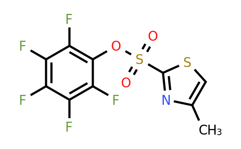 1421602-12-1 | Pentafluorophenyl-4-methyl-1,3-thiazole-2-sulfonate