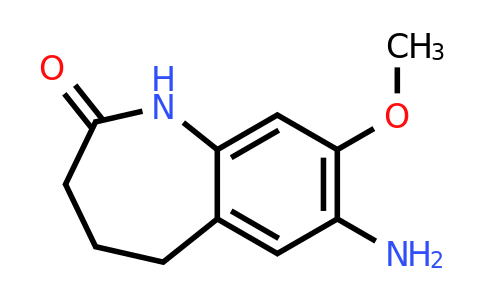 1421602-21-2 | 7-Amino-8-methoxy-1,3,4,5-tetrahydro-2h-benzo[b]azepin-2-one