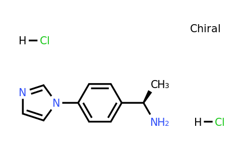 1421607-30-8 | (1r)-1-[4-(1h-imidazol-1-yl)phenyl]ethan-1-amine dihydrochloride