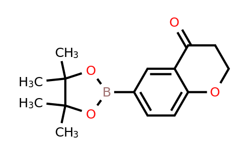 1421659-47-3 | 6-(Tetramethyl-1,3,2-dioxaborolan-2-yl)-2,3-dihydro-1-benzopyran-4-one