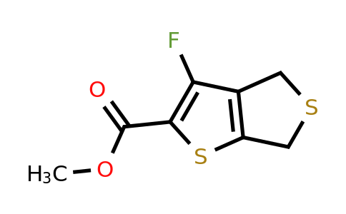 1422007-52-0 | methyl 3-fluoro-4,6-dihydrothieno[3,4-b]thiophene-2-carboxylate