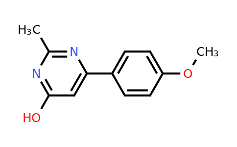 142220-67-5 | 6-(4-Methoxyphenyl)-2-methylpyrimidin-4-ol