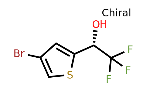1423015-71-7 | (1r)-1-(4-Bromothiophen-2-yl)-2,2,2-trifluoroethan-1-ol
